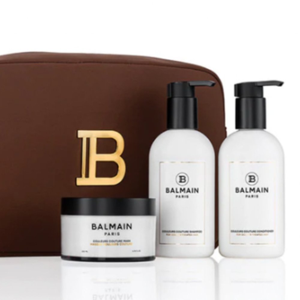 NWT Balmain Hair Couture Limited Edition Backstage Case